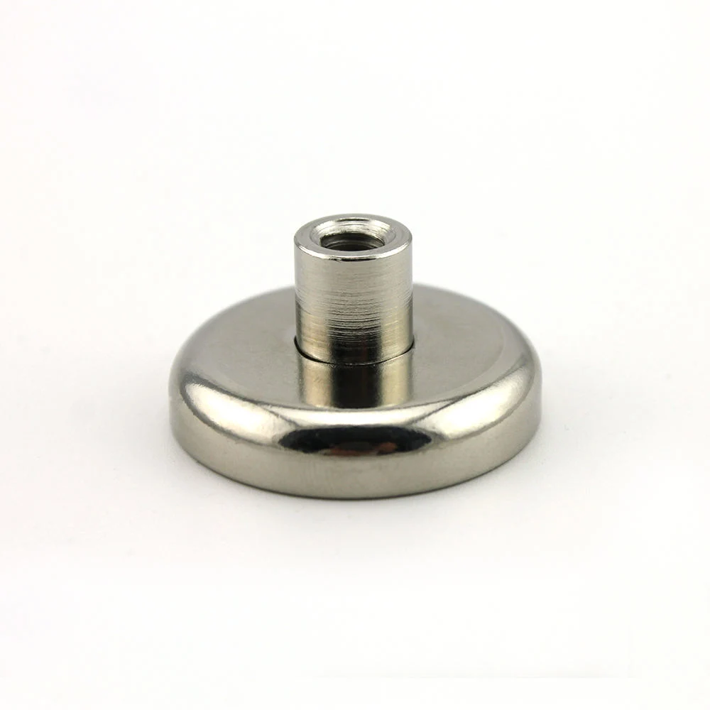 Strong Permanent Neodymium Pot Magnet with Hook