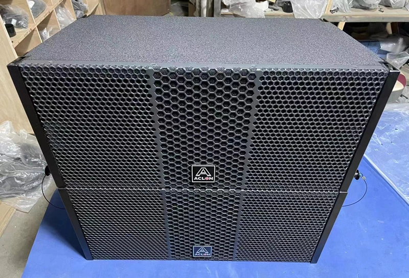 China Venta caliente doble altavoz profesional de 12 pulgadas de matriz de la línea de altavoces de audio PRO