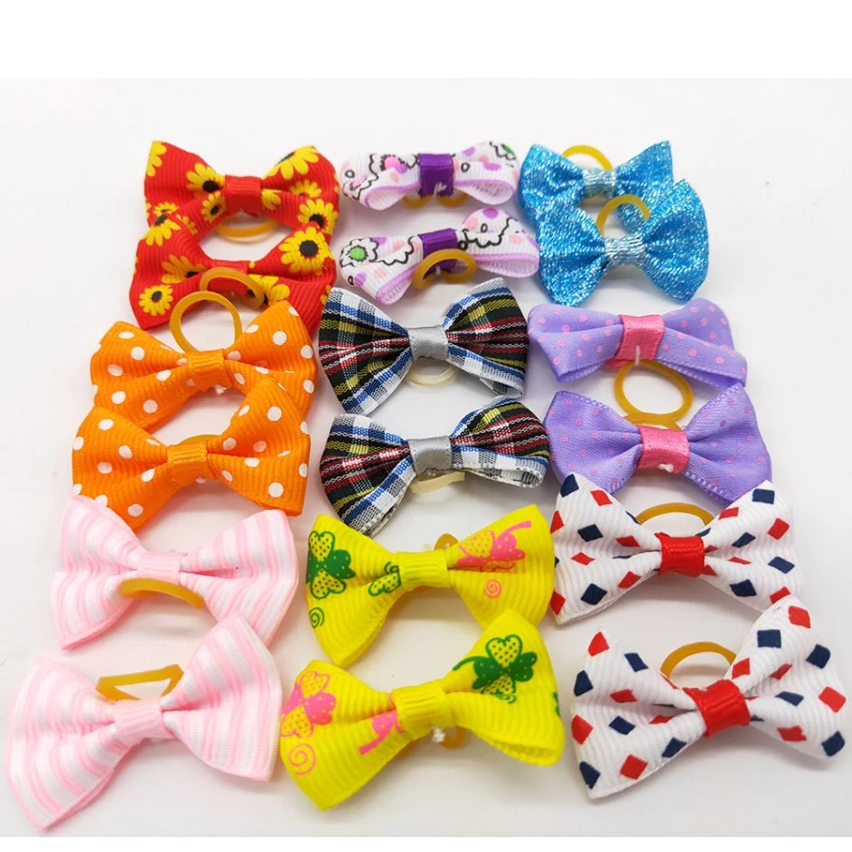 Wholesale/Supplier Colorful Pet Dog and Cat Accessories Random Dog Hair Bows