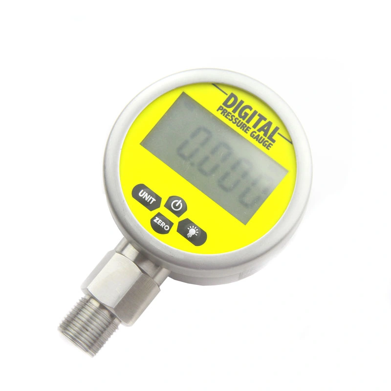 Manómetro digital de alta presión Meokon alimentado por baterías