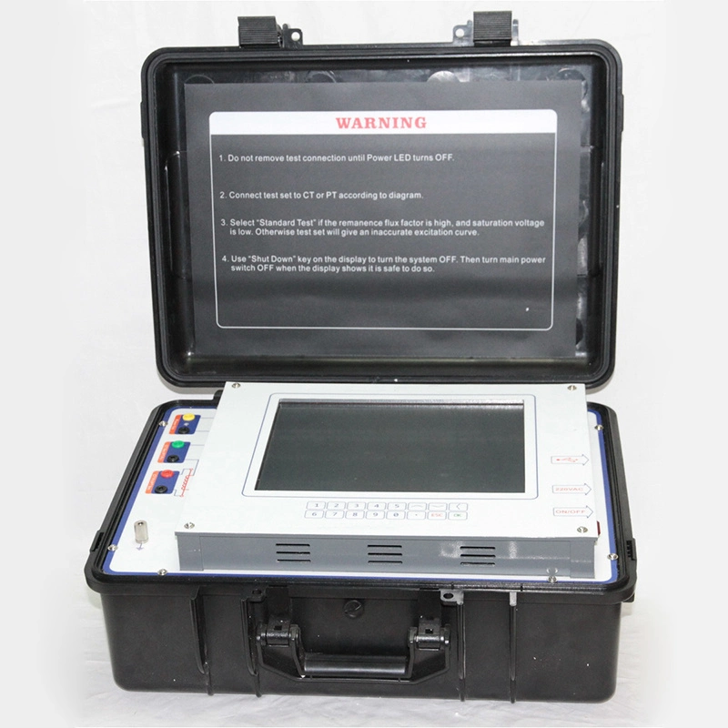 CPT-III Touch Screen CT PT Analyzer, Instrument d'analyse automatique CT PT