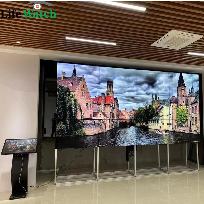 55-Inch 3.5mm Bezel 700 Nit LCD Video Walls