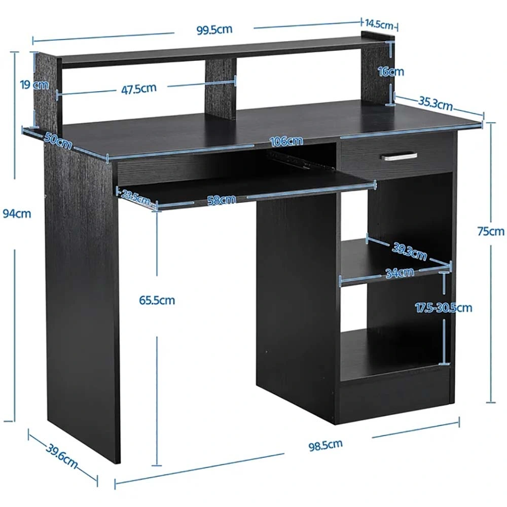 Modern Commercial Wooden Office Furniture Executive Office Table Computer Desk Wholesale/Supplier