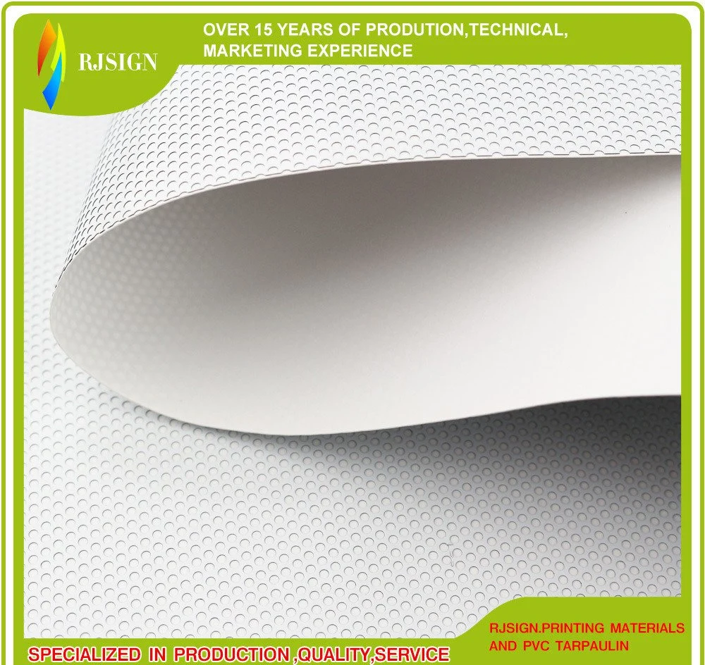 Customized Printable Self Adhesive One Way Perforated Vision for Eco Solvent Printer