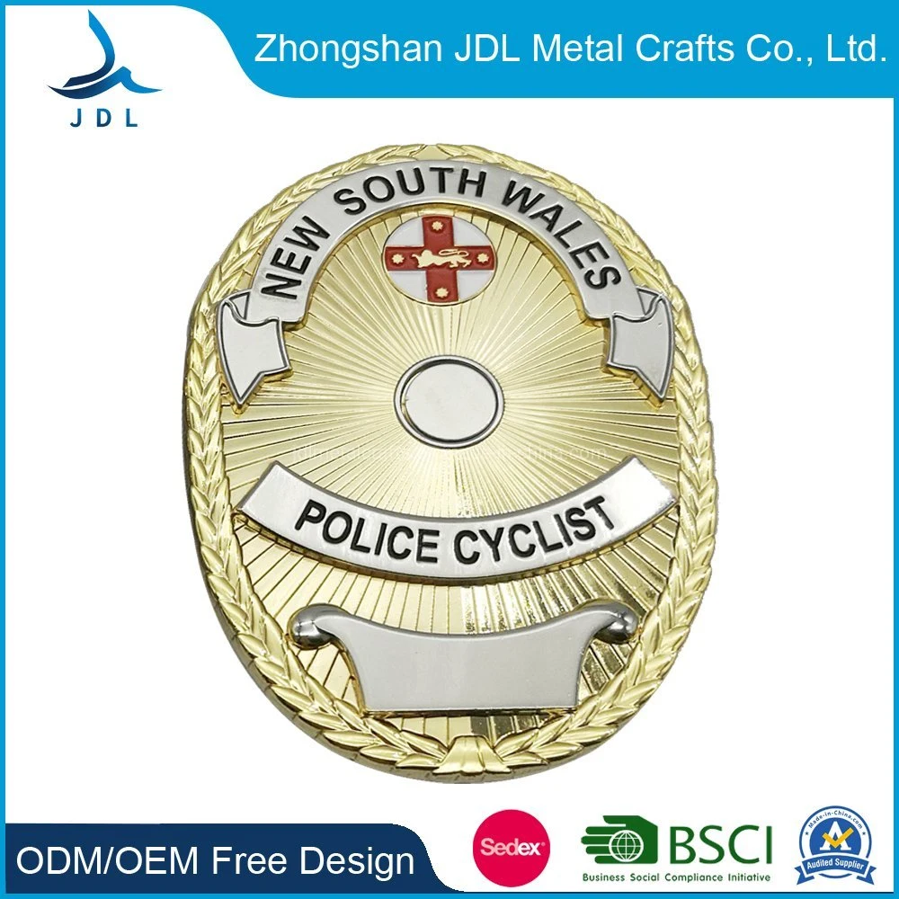 Custom High quality/High cost performance  Metal Antique Brass Souvenir Badge (100)