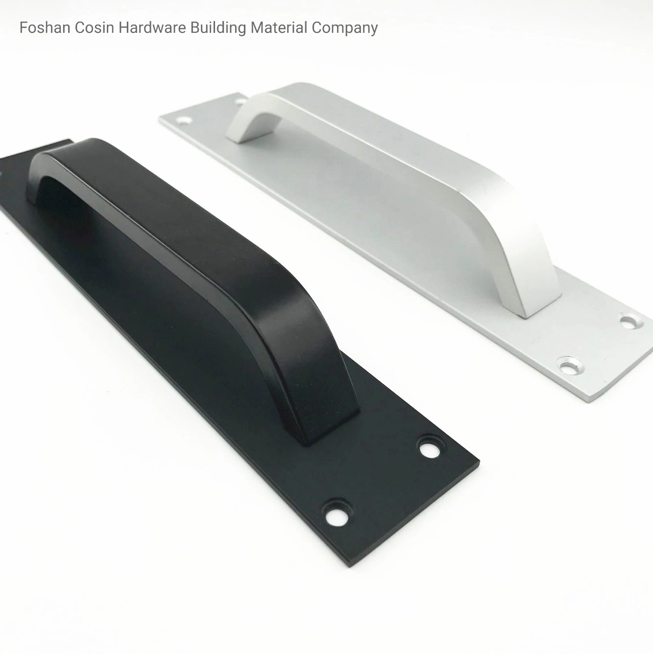 Cx909 Kitchen Cabinet Furniture Hardware Pull Door Aluminium Black Metal Handle Kitchen Accessories