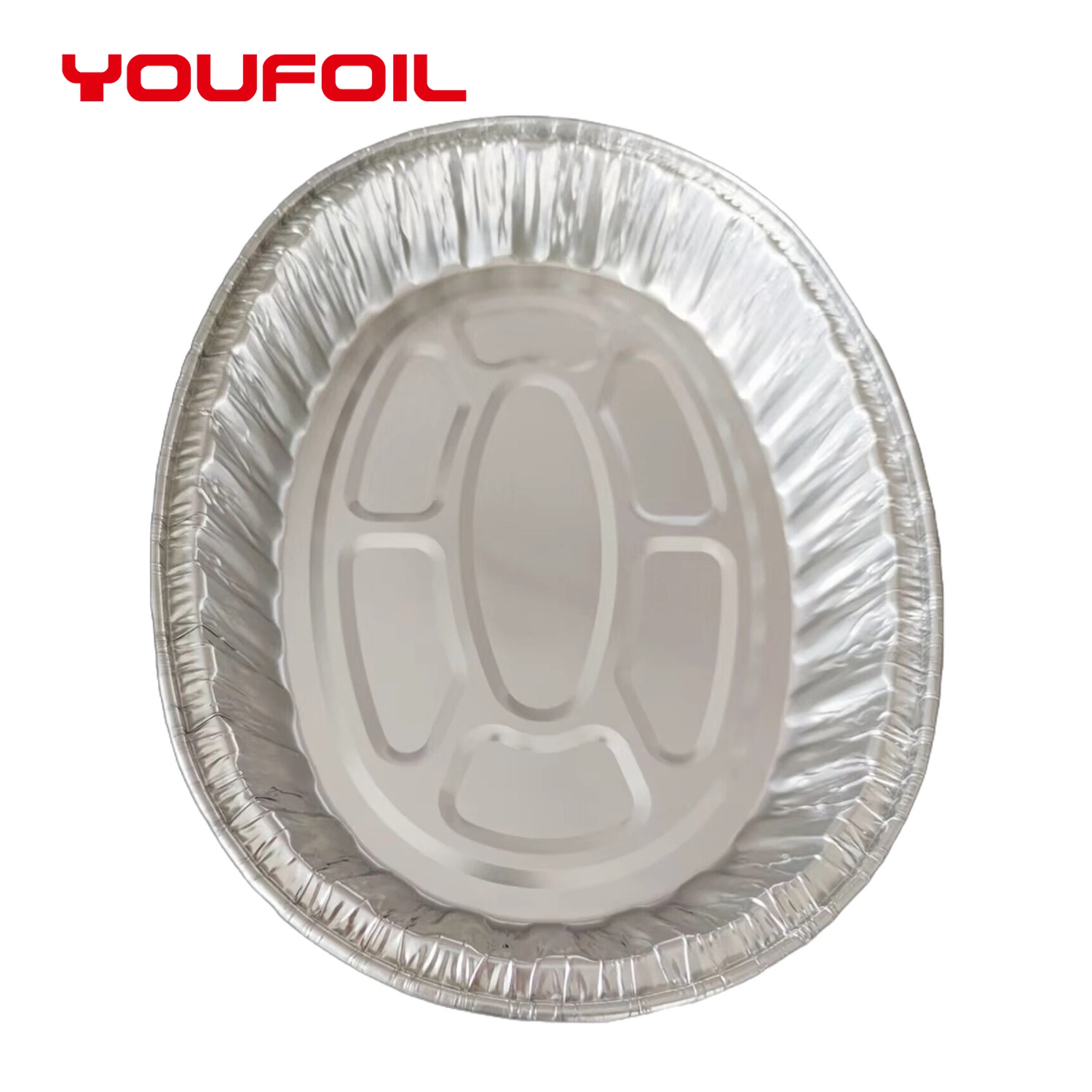 Bandeja de aluminio desechable de Likee