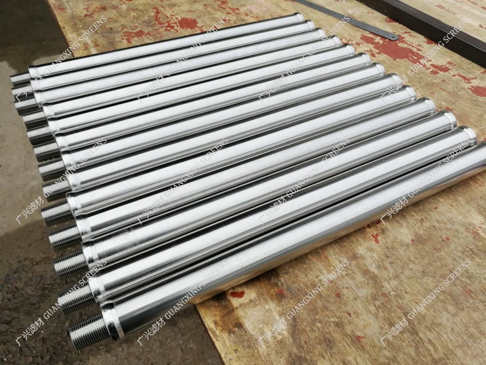 Factory Custom Stainless Steel Wedge Wire Cylinderical Screen Filter Tube