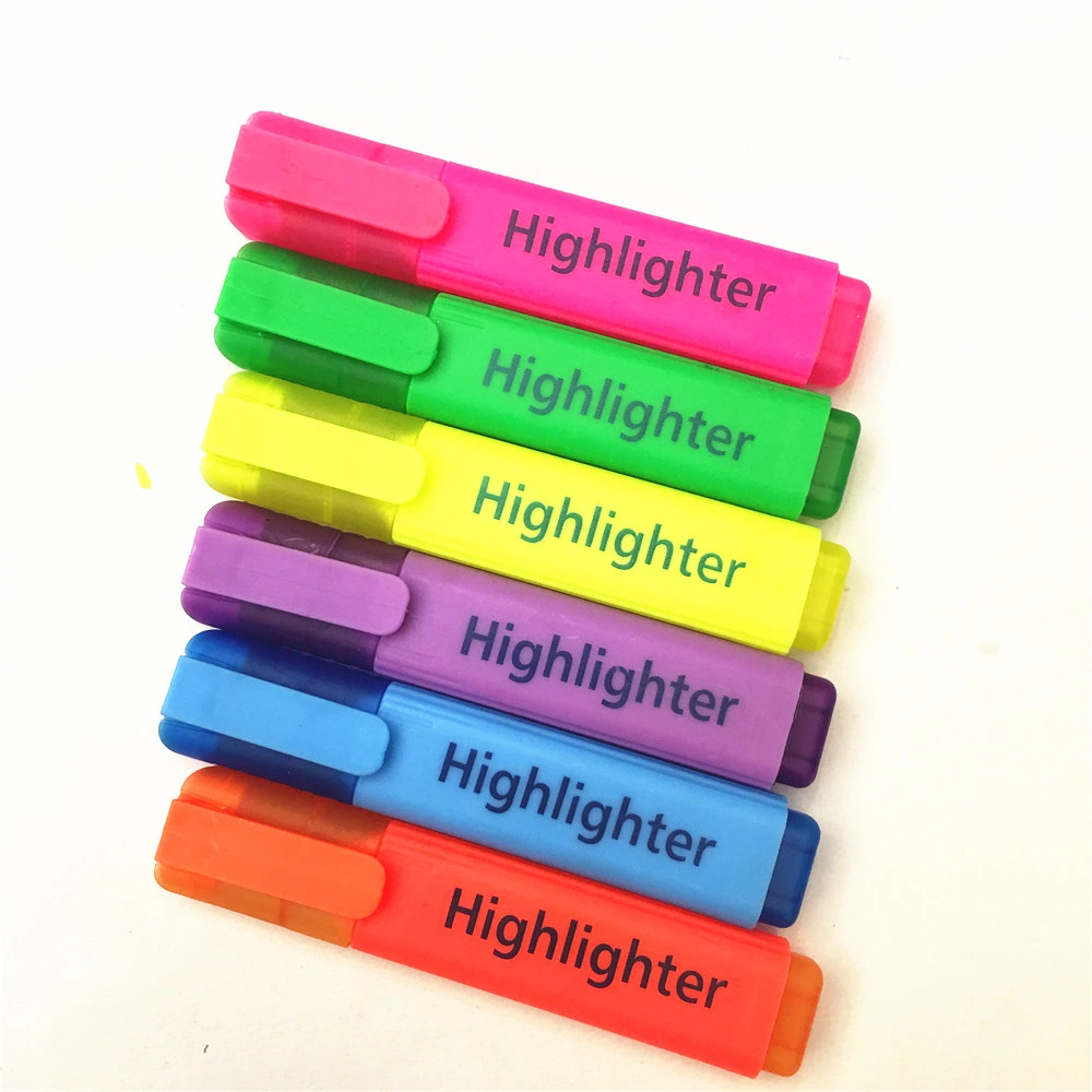 Wholesale Highlighters Fluorescent Markers Pen Stationery Office Supply