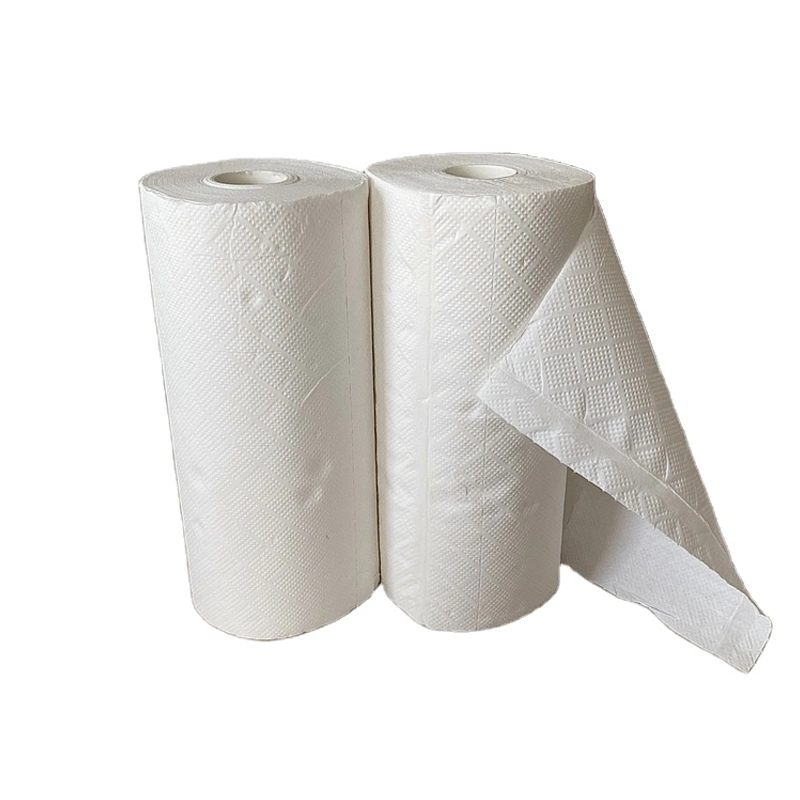 Freundliche Zero Waste Küchenpapier Handtücher, Heavy Duty, biologisch abbaubar und Sauberkeit - 2 Rollen/Packung