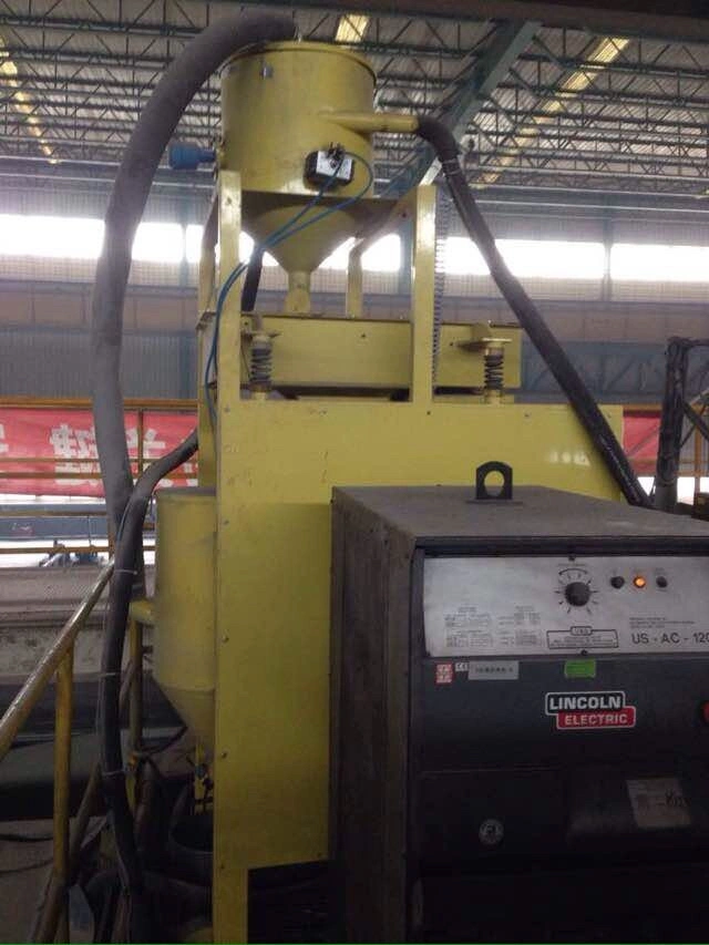 Flux Recovery and Feed Station for Submerged Arc Welding Machine