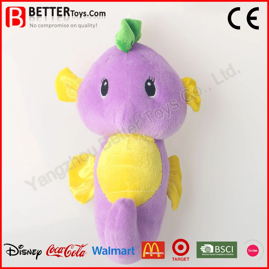 Cartoon Cute animal en peluche Sea Horse jouet en peluche doux à l'Hippocampe