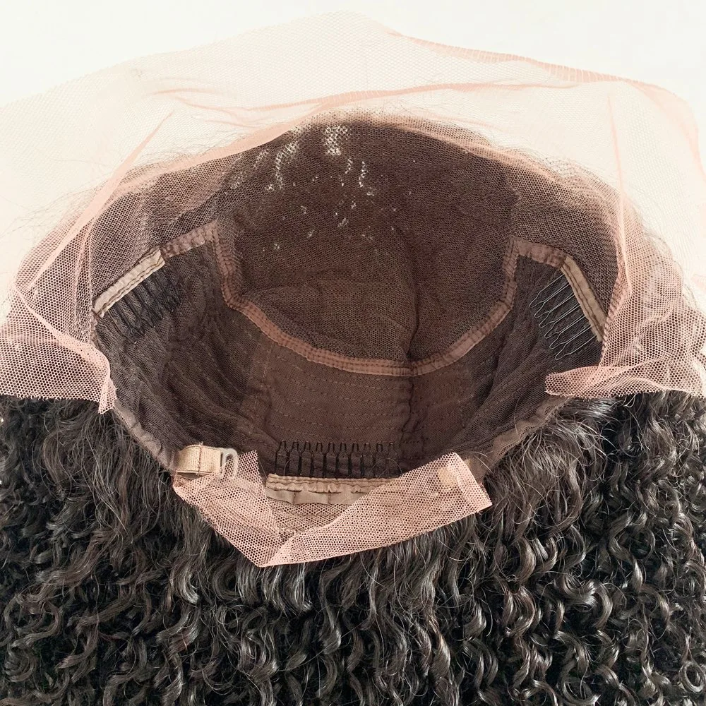 Wholesale/Supplier Quality Hot Sales Afro Curly Natural Huaman Hair Lace Front Wigs