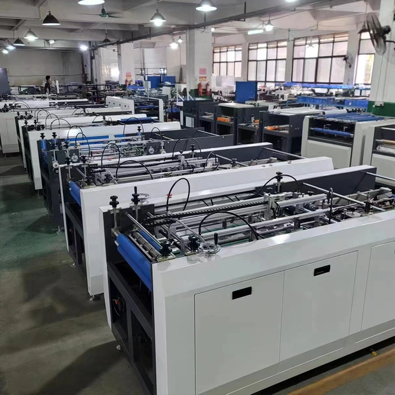 Popular Automatic Hardcover Box Four Sides Forming Making Folding Machine Flip Cover Case Making Machine