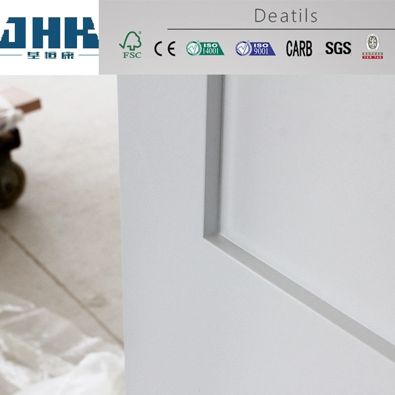 Decorative Cheap Interior White Primer Shaker Door (JHK-SK04-1)