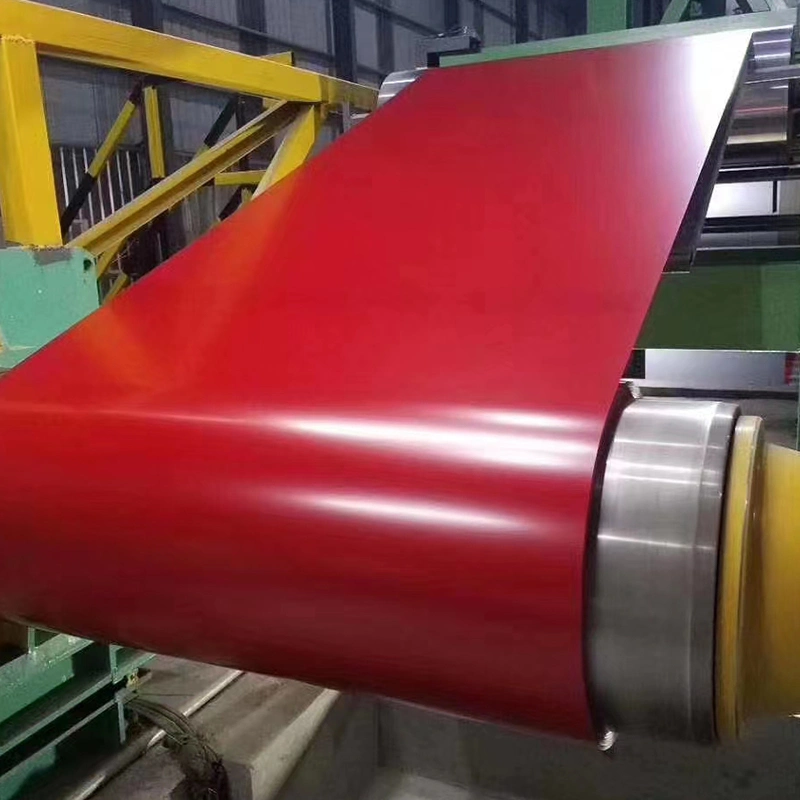 PPGI Coil Prepainted Galvanized Steel Iron Bobina De Acero PPGL Sheets Hot DIP Dx51d Z275 White Board