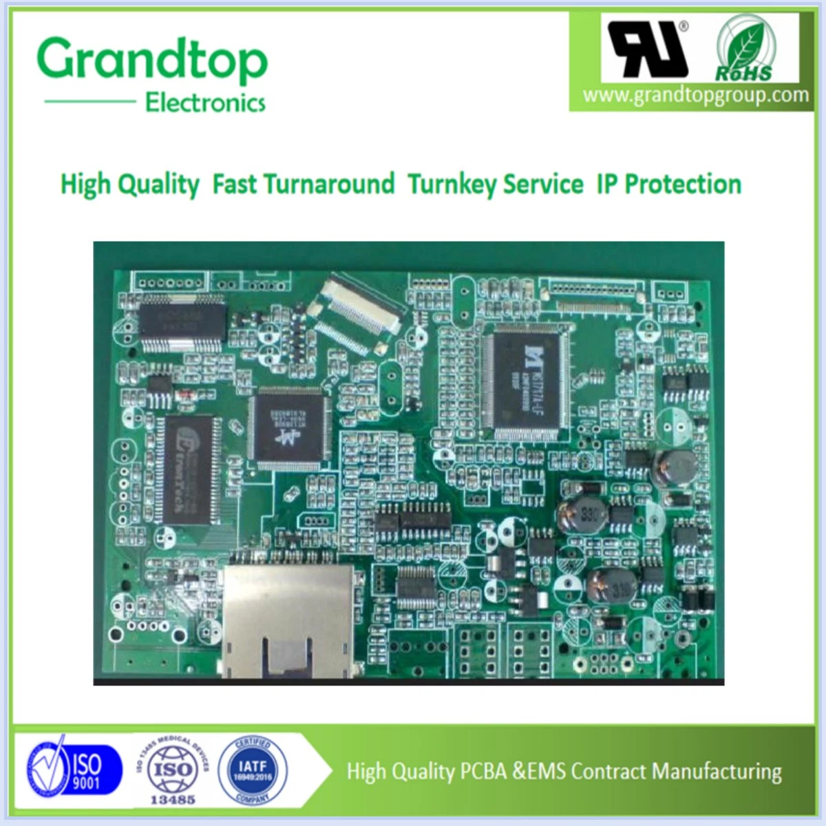 One-Stop Turnkey Fr-4 Prototype PCB Board Design for Sorting Machine