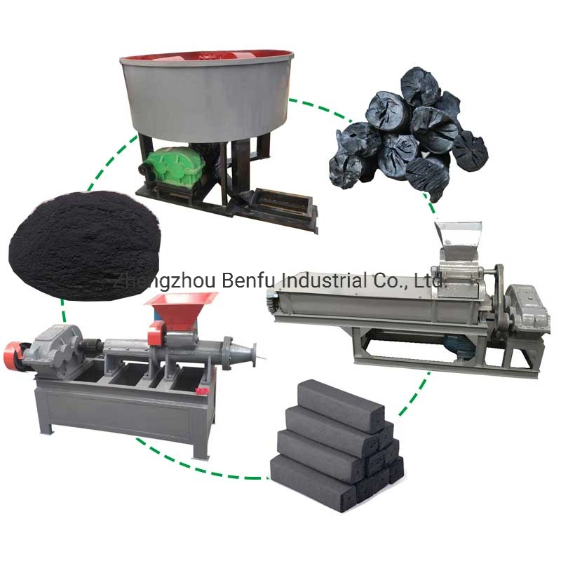 Shisha Hookah Coal Ball Honeycomb BBQ Charcoal Briquette Sawdust Briquette Making Machine