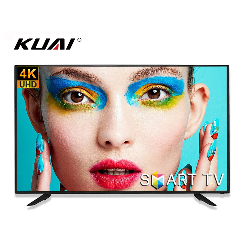 تلفزيون Android TV ذكي بشاشة 5055 2K 4K بدقة 2K تلفزيون HDMI WiFi تلفزيون ذكي LED المصنع بالجملة