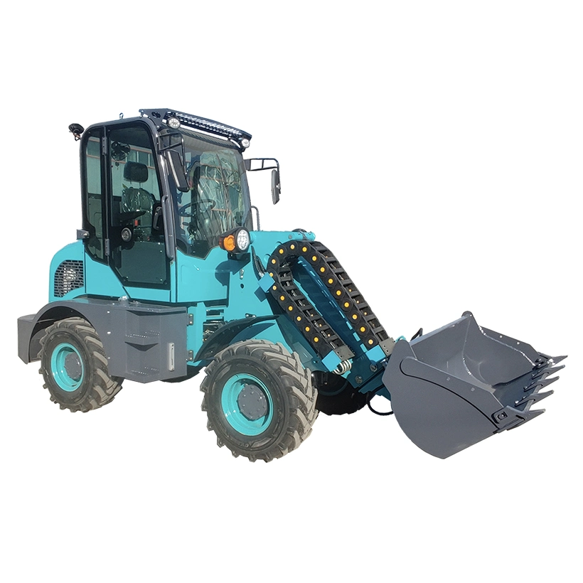 Mr1000 0.8ton Payloader 0.45cbm/37kw/Mini Telescopic Wheel Loader Helps You Be Productive