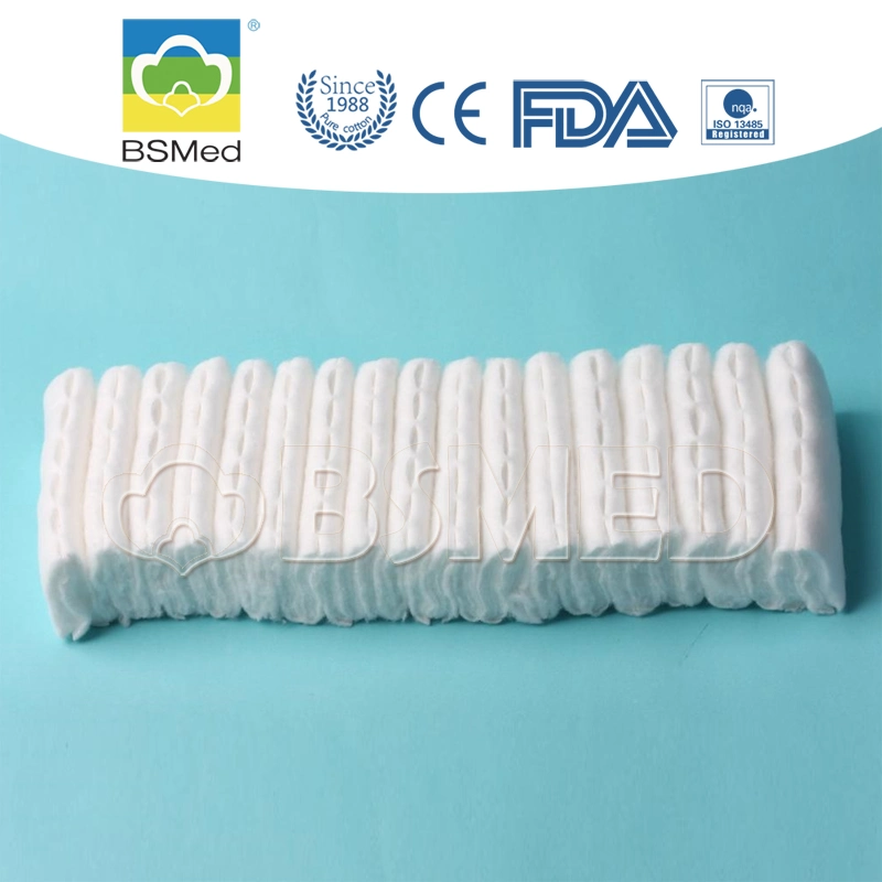 Wound Care Zig-Zag Cotton Medical Supply FDA Ce ISO