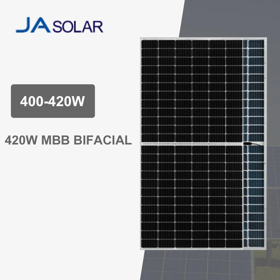 Ja niveau 1 module solaire biracial Prix de gros 400W 410W 420 watts