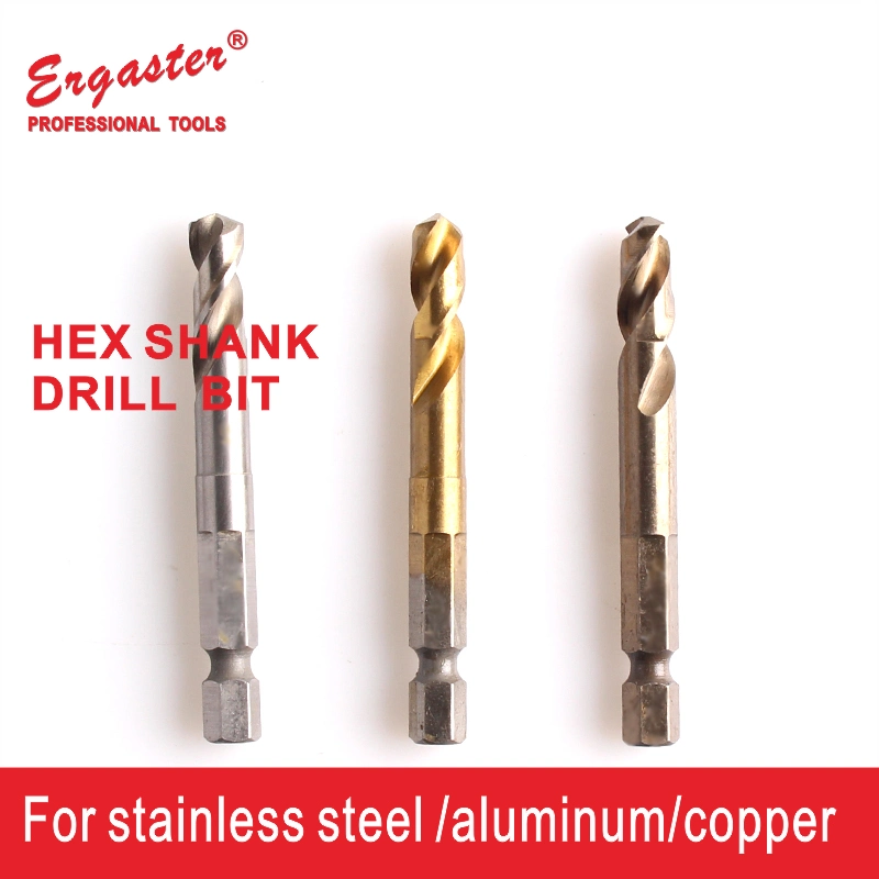 Quick Change Hex Shank HSS Best Drill Bits for Steel