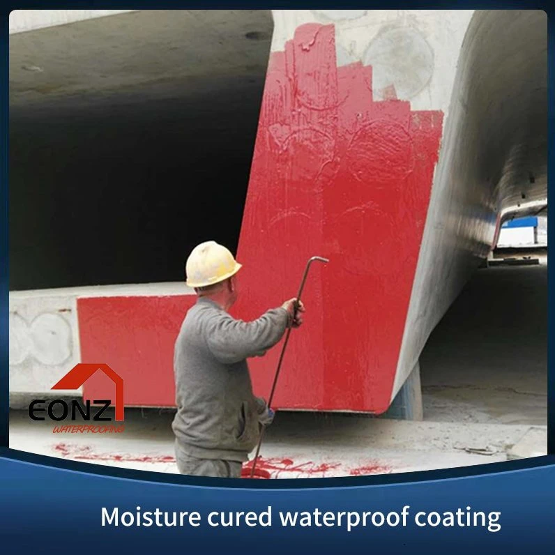 (Grey Color) Solvent Based Polyurethane PU Liquid Waterproof Coating