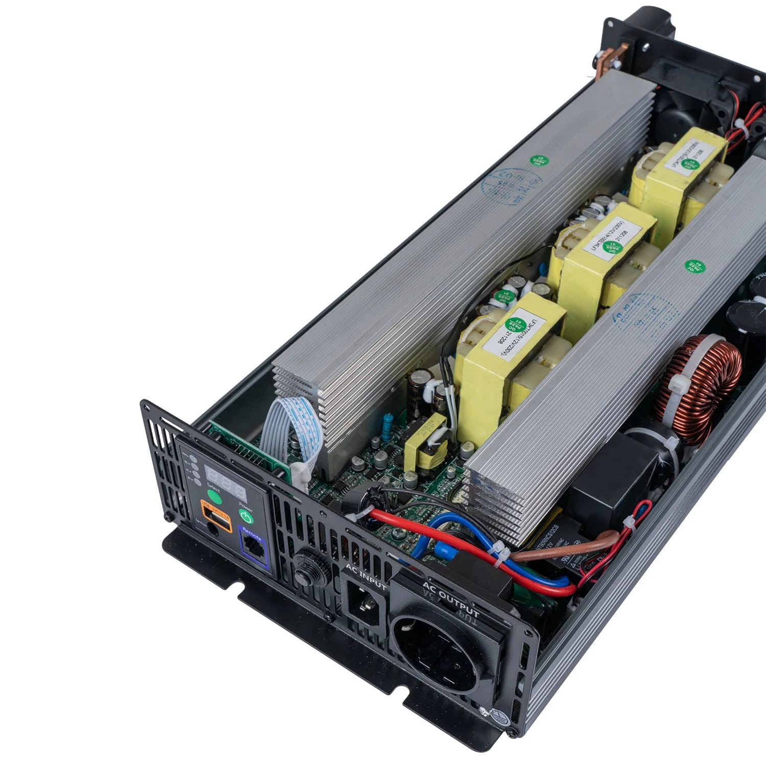 High quality/High cost performance 12V 110V 3000W Pure Sine Wave Inverter with Transfer Switch