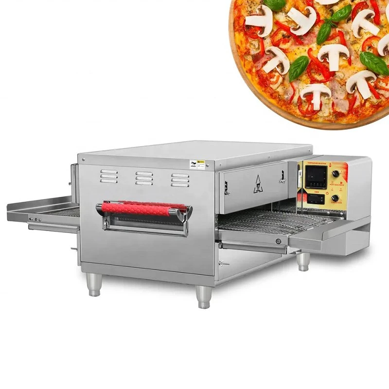 Hot Sale Popular Restaurant Industrial Commercial Gas Electric Gas Conveyor Pizza Oven for Sale