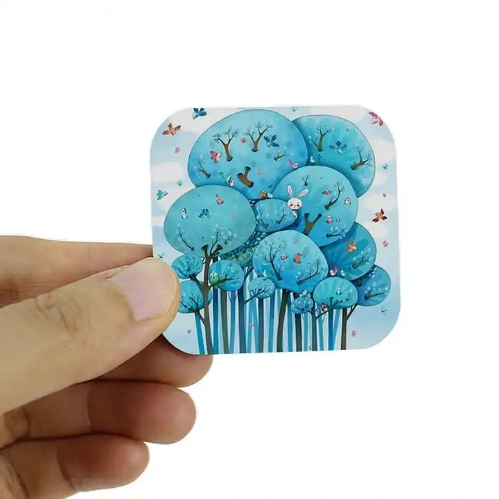 Sublimation Blank MDF Fridge Magnet Customized Promotional Printing Photo