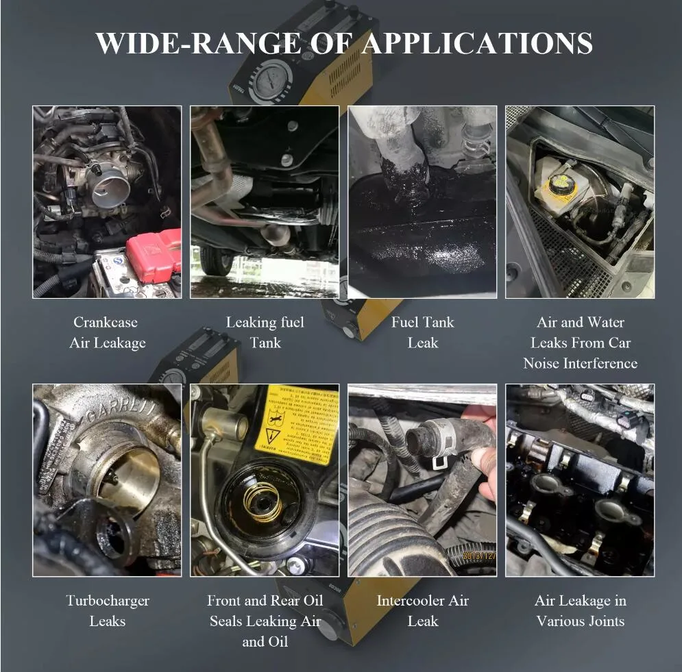 Zucoo Solar Powered SD308 Exhausts System Test DC12V Automotive