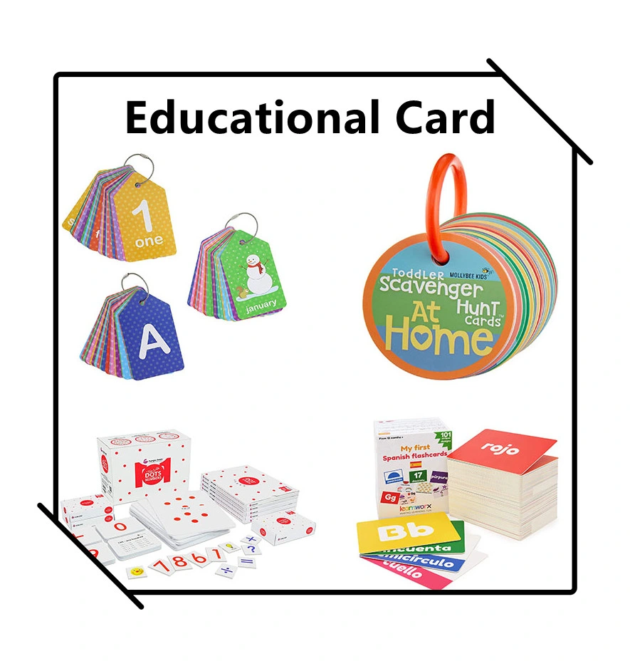 High quality/High cost performance 3D Animated Storybook Board Game for Educational Cards