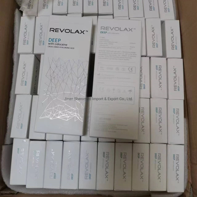 Anti-Âge Injectable Remplisseur Dermal à l'Acide Hyaluronique Dermal Revolax Deep Sub-Q