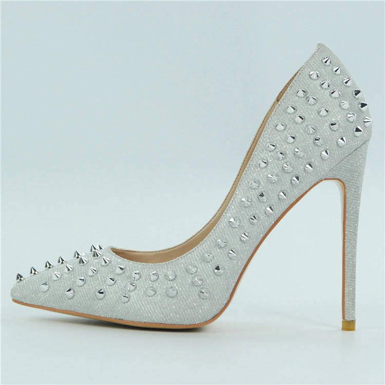 Silver Evening Shoes for Women