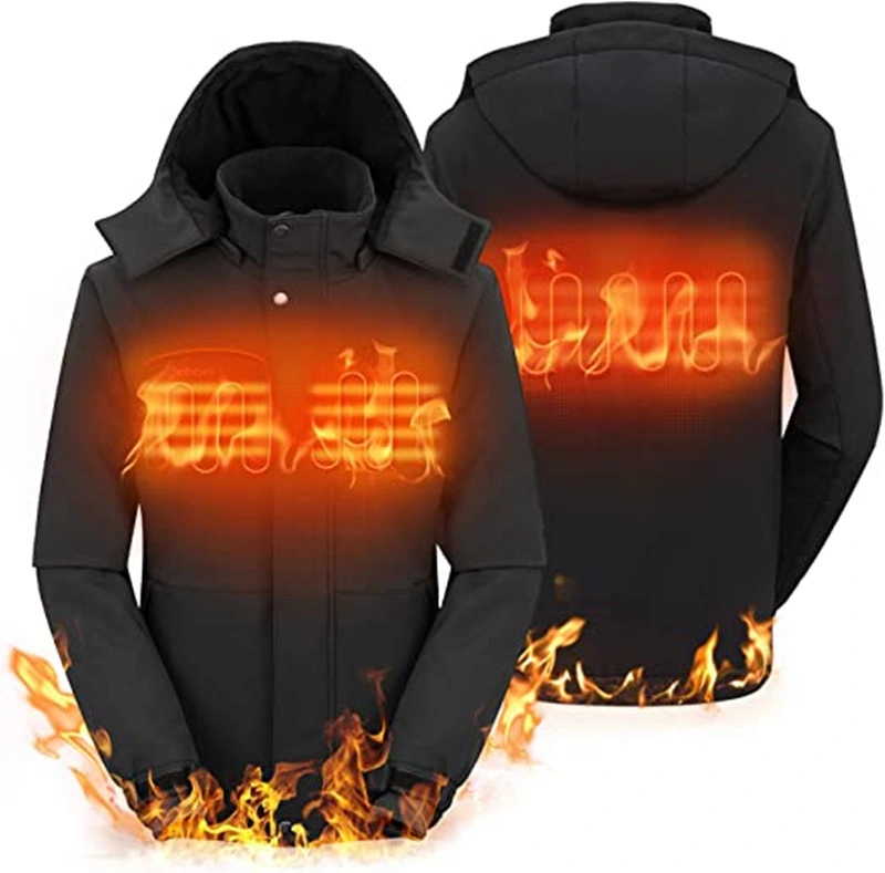 Wholesale/Supplier USB Electricity Heated Winter Ski Coats Heating Safety Heated Jacket