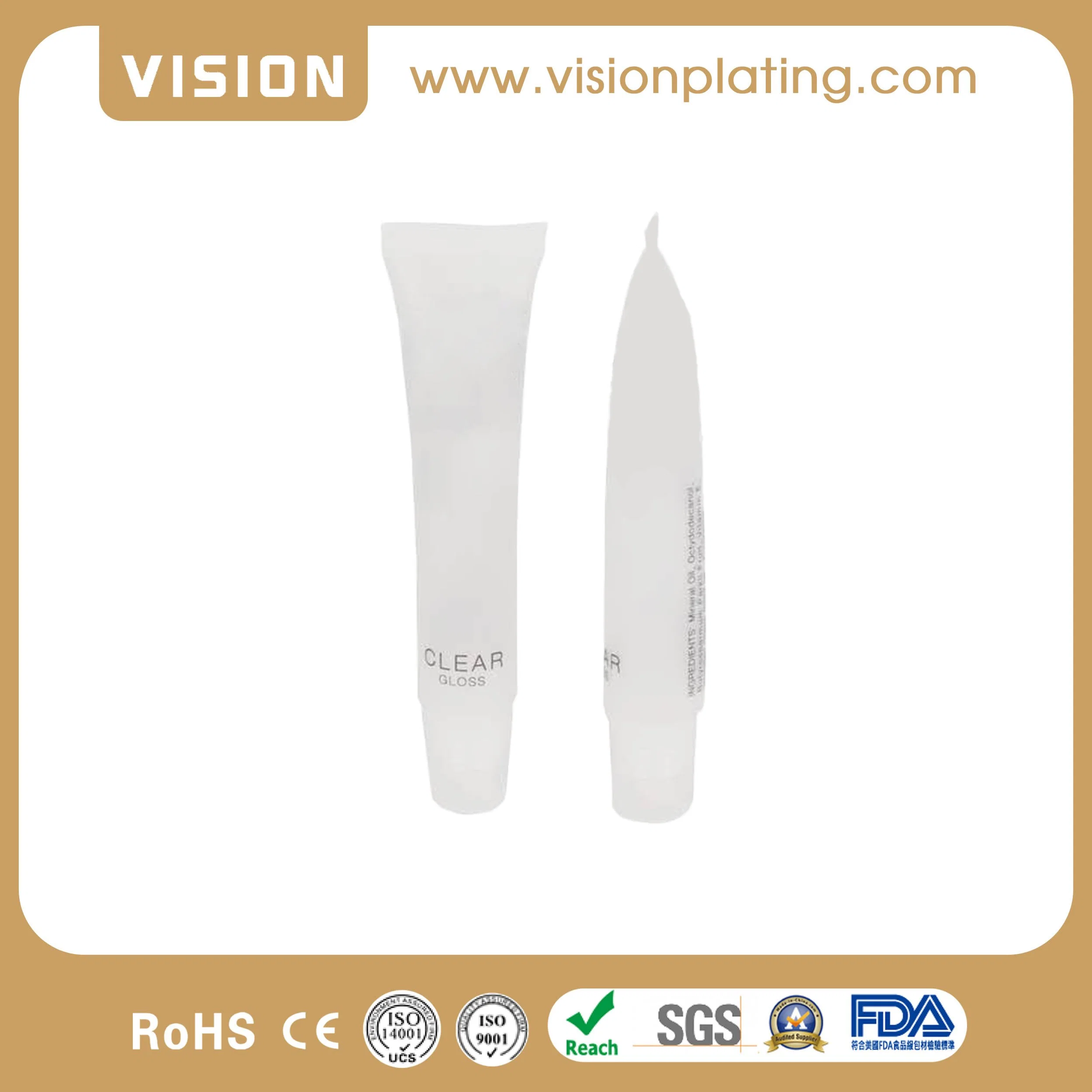 15ml 30ml 60ml Plastic Tube for Cleansing Samples Cosmetic Skin Packaging