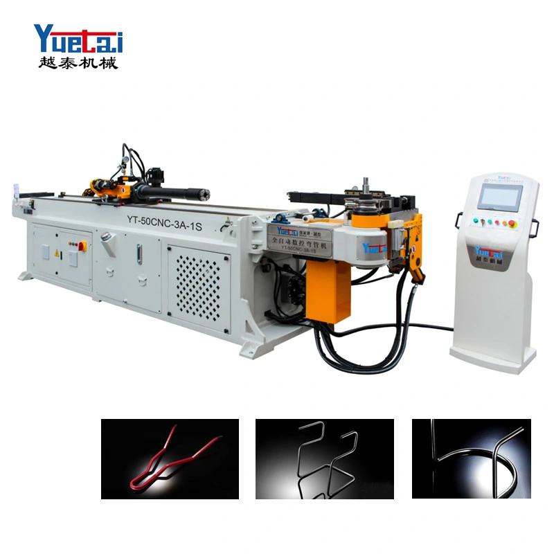 Electric Servo 3D CNC Hydraulic Full Automatic Steel Round Square Tube Pipe Bending Machine Pipe Tube Bender with Mandrel Push Rolling
