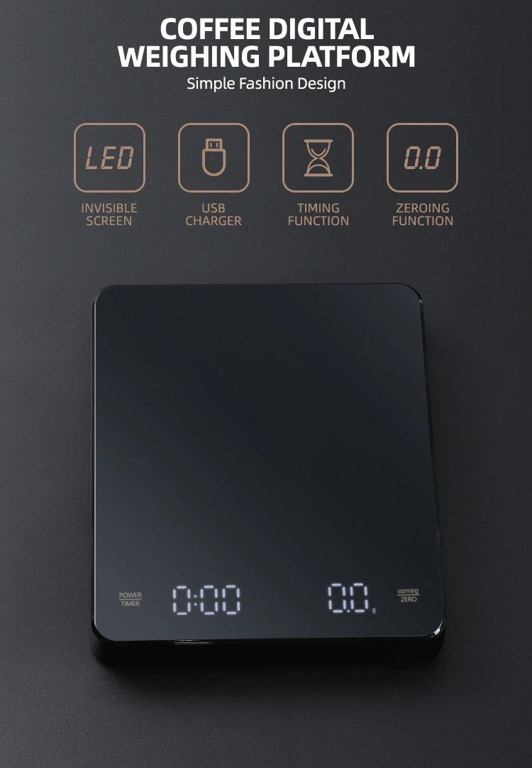 Heat Resistance Platform Coffee Scale