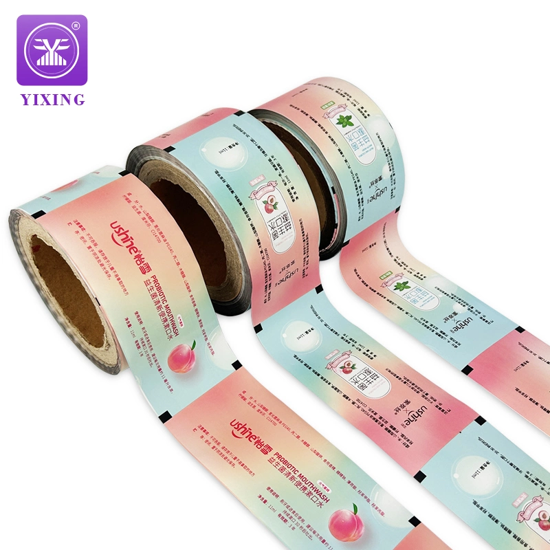 Shampoo Cream Mouthwash Sachet Plastic Packaging Roll Films for Cosmetic Packaging