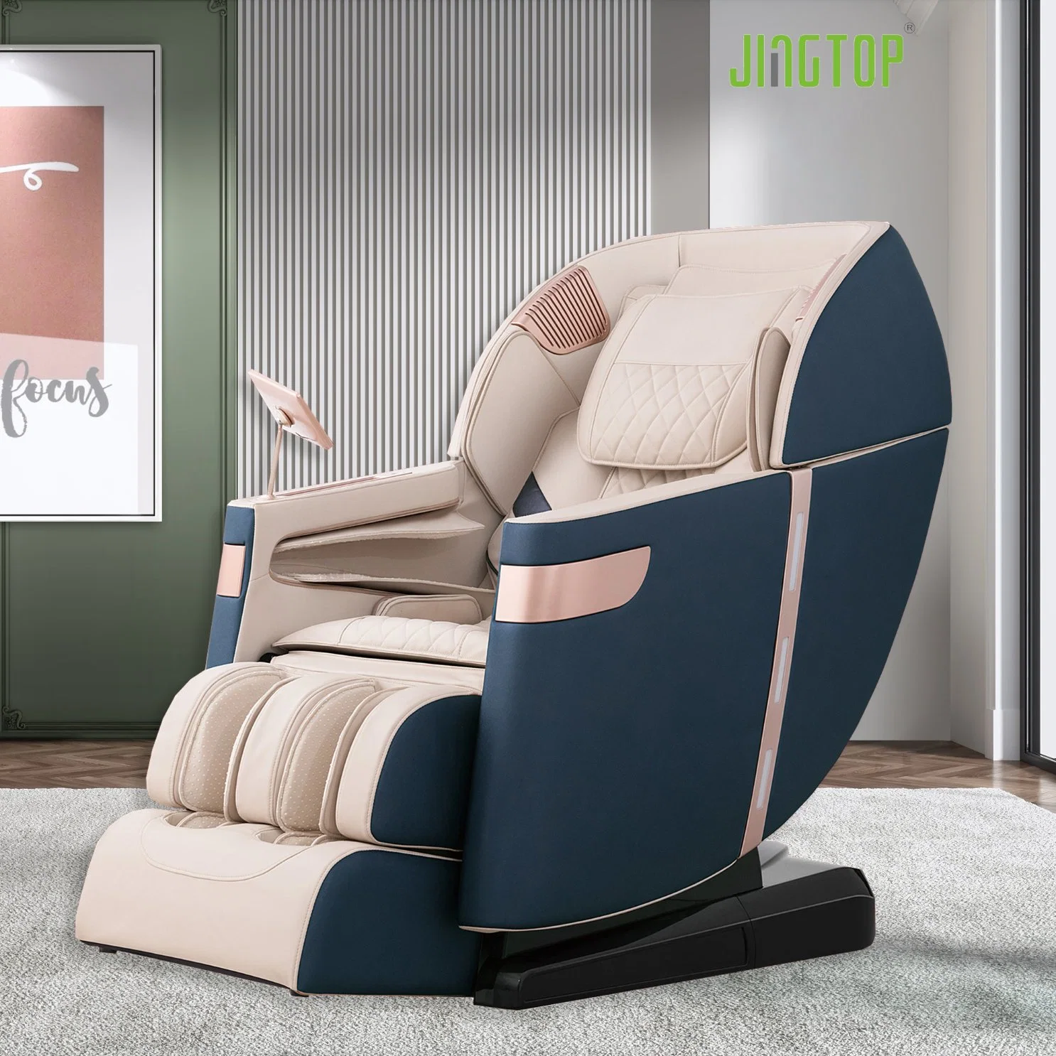 Full Body Electric Zero Gravity 3D Ai Music Luxury Shiatsu Massage Chair