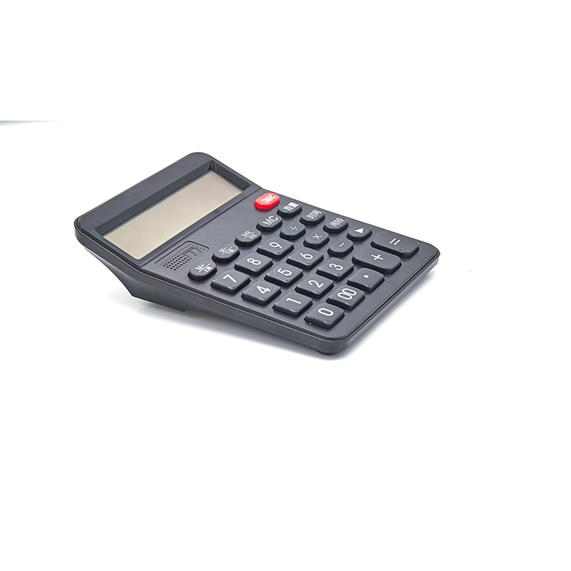 Calculadora básica de Digit batería solar Dual Power Calculadora de escritorio