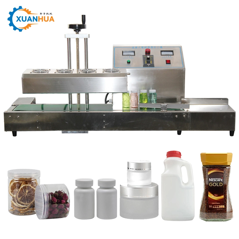 Electromagnetic Induction Sealing Machine Handheld Automatic Vacuum Coffee Sealer Machine Food Filler Foil Sealer Machine