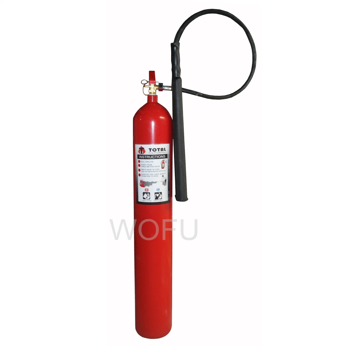 MT9 Tragbarer Feuerlöscher CO2 9kg Pz27,8