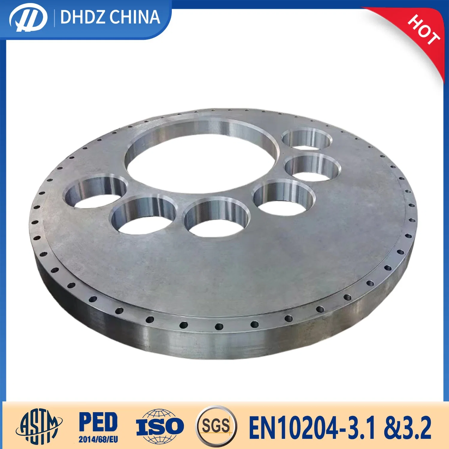 Special Steel Disc Forging Alloy Steel Cylinder Forging Customized Forged Parts