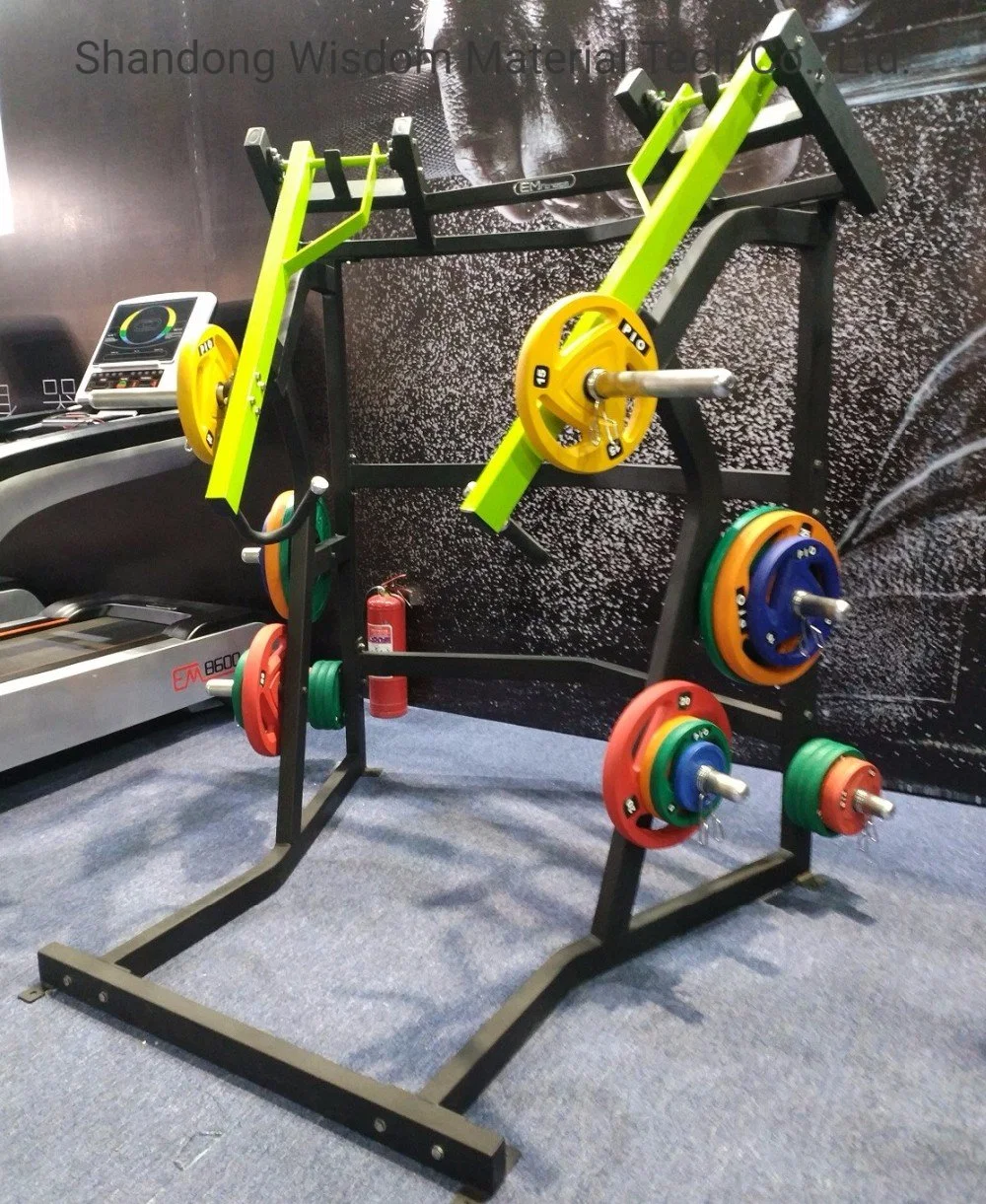 Commercial Standing Press Plate Loaded Jammer Gym Equipment