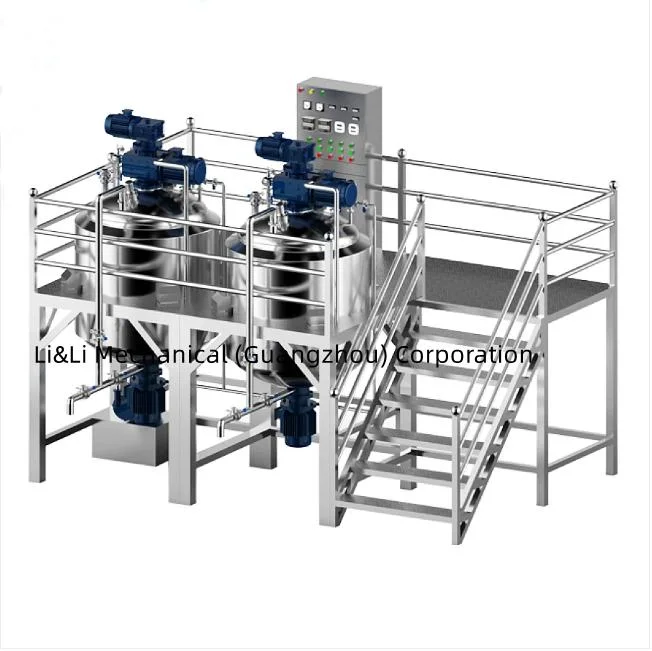 Bom preço aspirador de parede dupla Mixer Machine