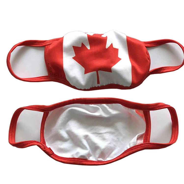 Face Shield Custom Pattern Dust Mask Pm2.5 Reusable Face Cover National Flag Pattern