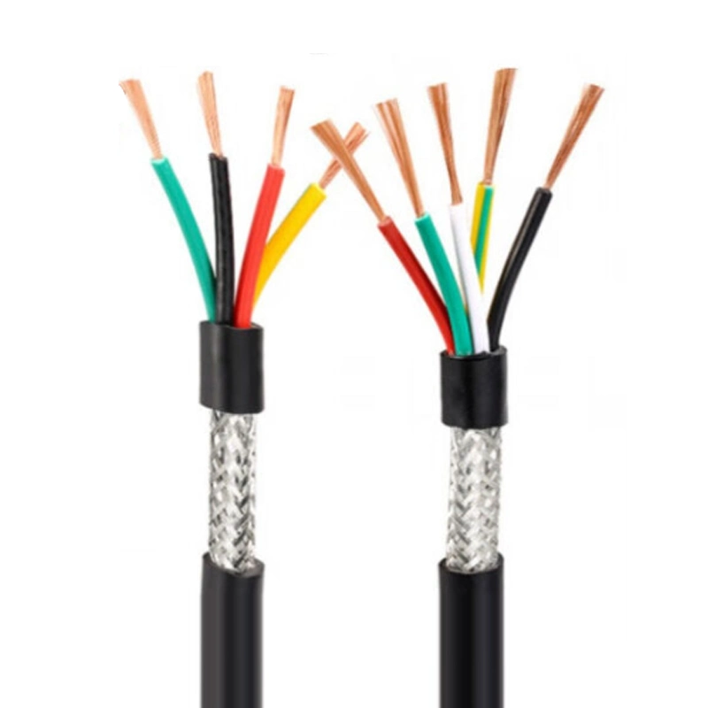 UL2570 Control Cable 1.5mm2 Shielded Fire Resistant Flexible PVC 3 4 5 6 7 8 9 10 Core Electric Cable