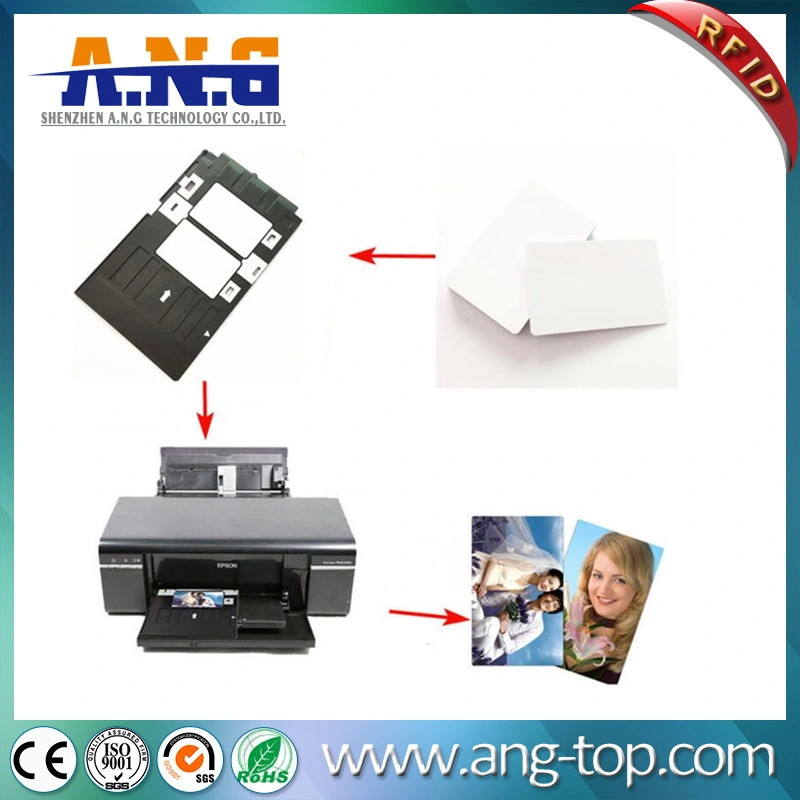Stock de fábrica de inyección de tinta de alta calidad de la tarjeta de MF de PVC para la impresora Epson